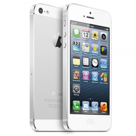 Apple iPhone 5 64Gb white - Лесозаводск