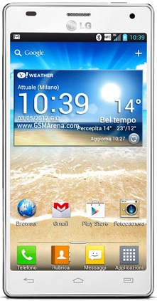 Смартфон LG Optimus 4X HD P880 White - Лесозаводск