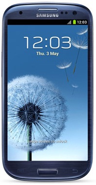 Смартфон Samsung Galaxy S3 GT-I9300 16Gb Pebble blue - Лесозаводск